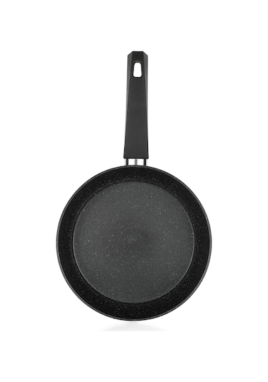 Schafer Black Stone 3 Lü Tava Seti 18cm+22cm+26cm-siyah Siyah