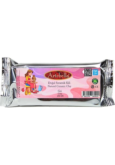 Artebella Doğal Seramik Kili Beyaz 250 Gr