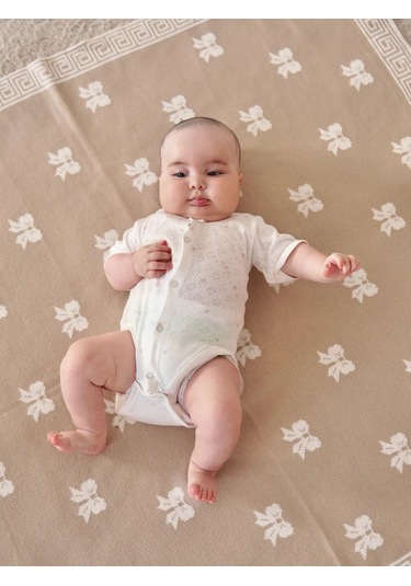 Yeni Doğan Bebek İçin Koltuk Örtüsü Olarak Kullanılabilecek Bebek Çıkış Battaniyesi 460578099 Kahverengi