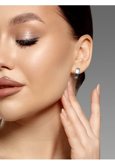 Zolotye Uzory 925 Ayar Gümüş Kulapçıklar Yansıtıcı Yüzey 250358394 Gümüş