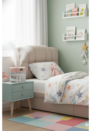 Blic Bhw-13 Pembe Digital Çift Sprey Hava Nemlendirici 1.5 Litre Kapasiteli, Ultrasonik Soğuk Buhar