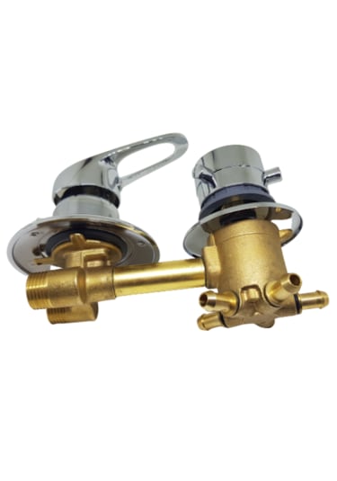 Duşakabin Kompakt Sistem 5 Yollu 12 Cm. Batarya Krom