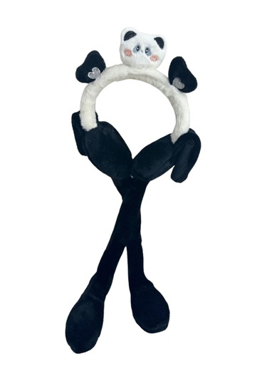 Recos Çocuk Peluş Figürlü Oynar Kulaklı Hareketli Sesli Kışlık Kulaklık Rcs.ay.byzs.2025 Beyaz - Siyah Recos Çocuk Peluş Figürlü Oynar Kulaklı Hareketli Sesli Kışlık Kulaklık Rcs.ay.byzs.2025 Beyaz - Siyah