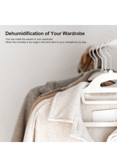 Youmex Akıllı Ev İçin Zigbee 3.0 Lcd Ekranlı Sıcaklık Ve Nem Sensörü - Alexa Uyumlu