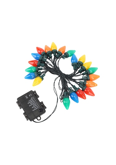 Youtek C9 Çilek Desenli Led Işık Zinciri, 5m 20 Işık, Su Geçirmez, 8 Mod, Kumanda Kontrollü, Noel Ve Dekorasyon Kullanıma Uygun Diğer