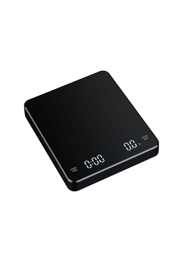 Suntek Zamanlayıcılı Kahve Terazisi Çok İşlevli Espresso Ev Siyah