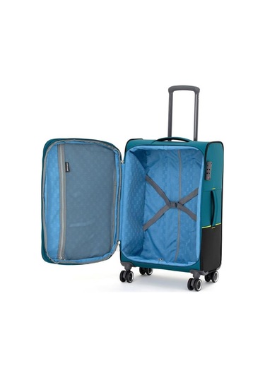 Pierre Cardin Ultra Light Hafif Lüx Kumaş Orta Boy Valiz Petrol 04pc8200 Petrol