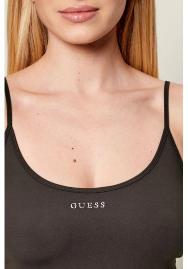 Guess Margot Aktif Kadın Siyah Top V6rp14kd952-jblk Siyah