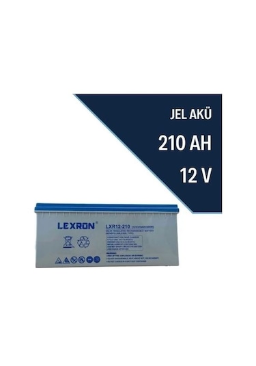 Lexron 210AH Jel  Akü
