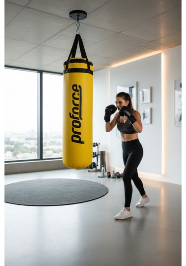 Proforce Boks Torbası 80 Cm 80x25 Sarı Siyah