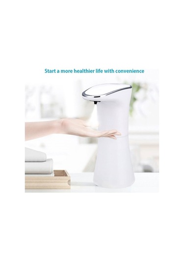 Pazly 350ml İnsansız El Sabun Dispanseri, Püskürtmeli 2 Seviye Ayarlı, Durulamasız Sıvı Çok Renkli Çok Renkli