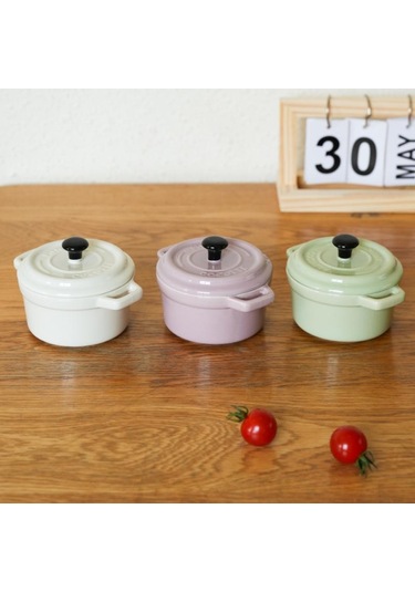 200ml Seramik Ramen Erişte Kasesi Çift Kulplu Ve Kapaklı Kahvaltı Meyve Salatası Karıştırma Kaseleri Ev Mutfak Sofra Takımı Yeşil