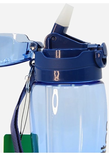 Benetton Mavi Kilitli Kapak Tritan Matara Suluk 700 Ml Benetton