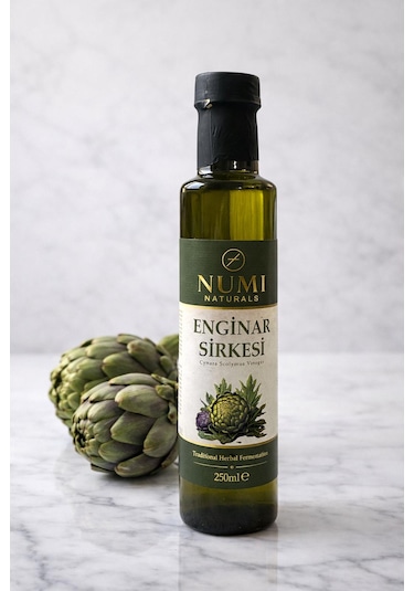 Enginar Sirkesi Geleneksel Fermantasyon Katkısız 250 Ml
