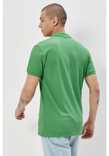 Lee Erkek Yeşil Polo Tişört L211810303 Yeşil