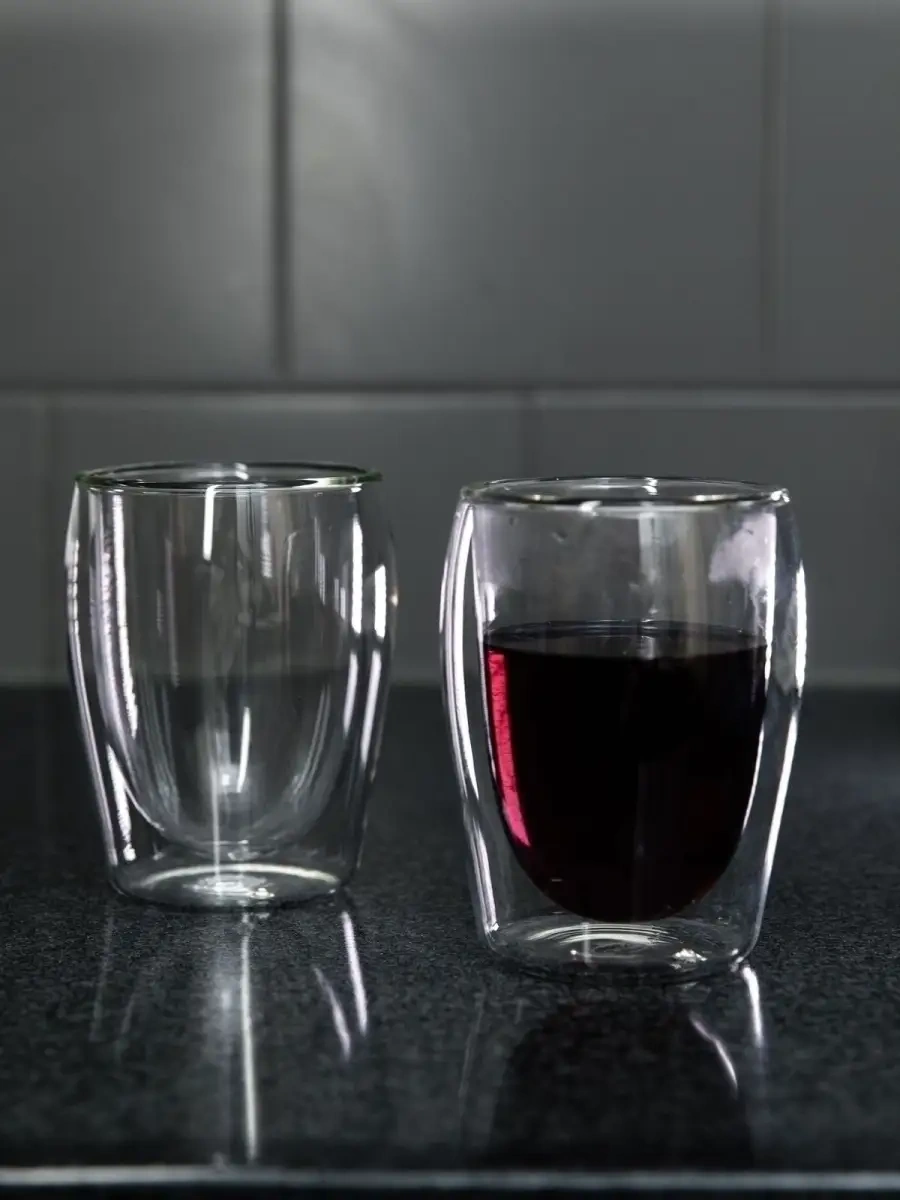 Cnglass Kapuçino Latte Çay Bardağı 300 Ml 2 Adet. 32968567 Beyaz