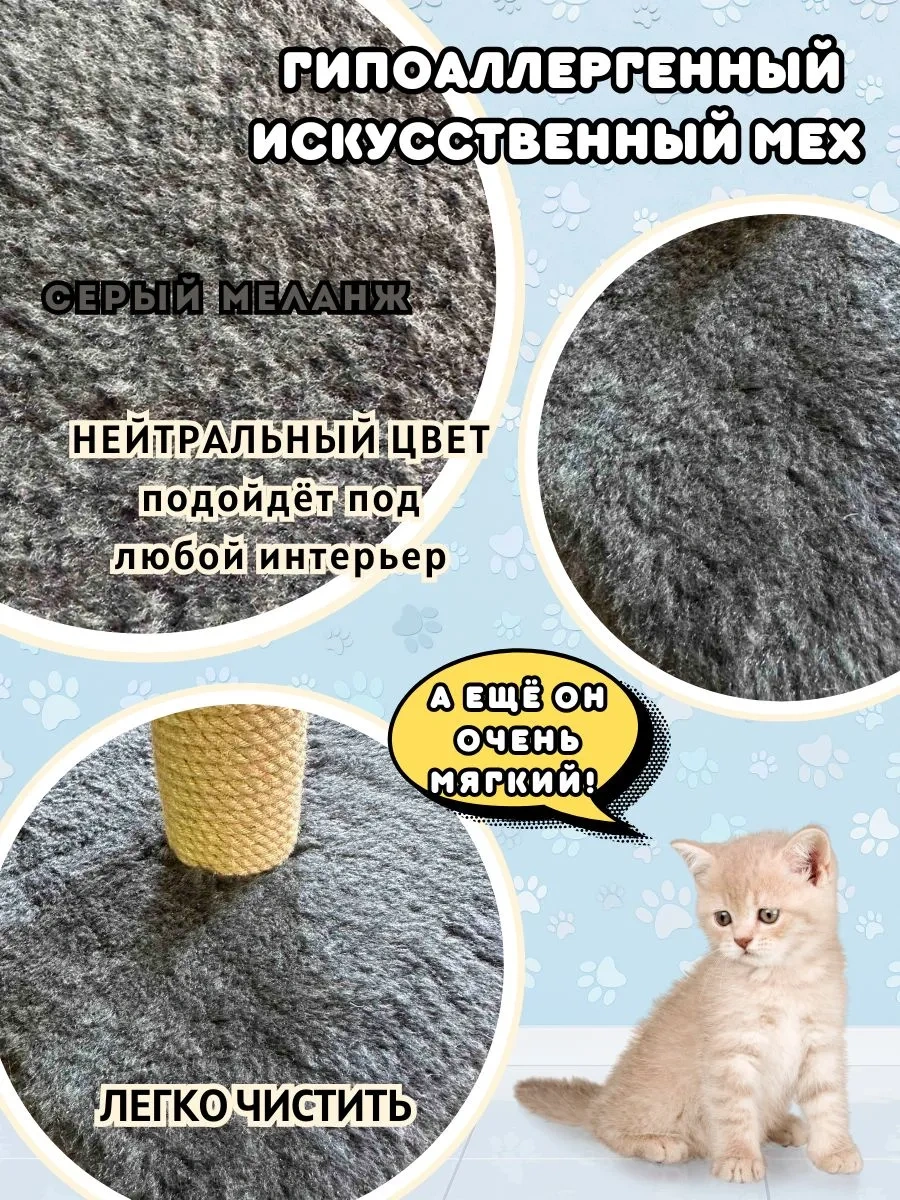 Mr Cat Yavru Kediler İçin Tırmalama Direği 343531754