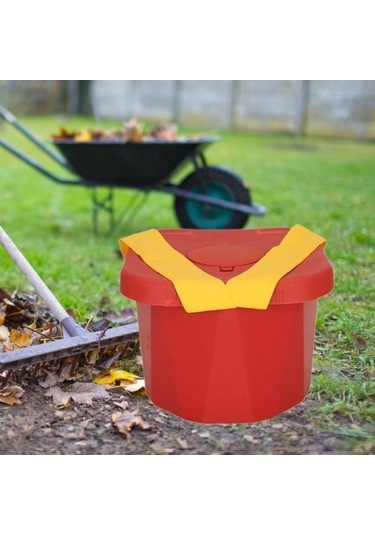 Flybuy Yastık Wn Tabure Suntek Sandalye, Canlı Kırmızı Kalça Giyilebilir Çok Bosphorusboutique Bahçe Açık Mf Çok Renkli