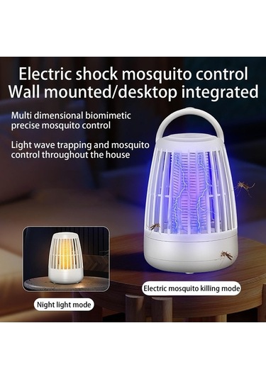 Maoyaya Usb Şarjlı Sessiz Böcek Sinek Tuzağı