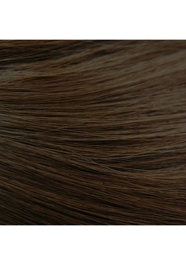 Cbtx Kadın Yün Uzun Saçlı Doğal Kabarık Peruk, Renk: Siyah Kahverengi 54cm