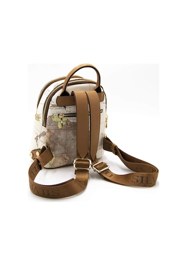 Silver Polo Unisex Sırt Çanta 983 Bej - Taba