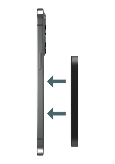 Momax Q.Mag X 5000 mAh Hızlı Şarj MagSafe Powerbank Siyah