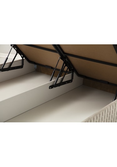 120x200 Safir Baza Başlık Pedli Yatak Seti