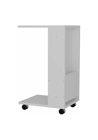 Dekorister Afitab Yan Sehpa Beyaz