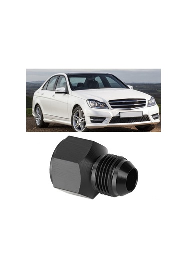 Kosona Araçlar İçin An10 Dişi-an8 Erkek Düz Redüktör Adaptörü, Alüminyum Malzeme, Korozyona Dayanıklı, Hassas İşlenmiş