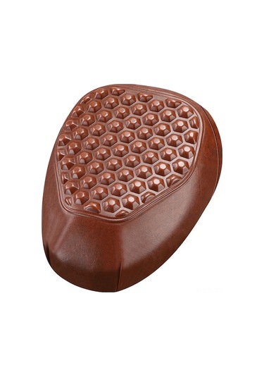 Elektrikli Bisiklet Koltuk Kılıfı - Su Geçirmez, Konforlu, Kaymazlı, Nefesli Pu + Silikon Materyal - Isı Yalıtımı Ve Yağmur Koruması - Kahverengi Kahverengi Kahverengi