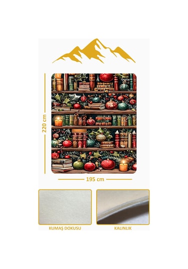 Soft Touch Çift Kişilik Modern Konfor Serisi Termal Battaniye Ybt0040 Renkli