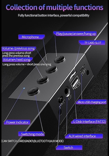 Butu Yındıao A36 ABS Masaüstü Bluetooth Hoparlör