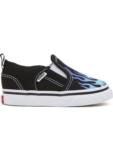 Vans Asher V Siyah Unisex Çocuk Sneaker Siyah