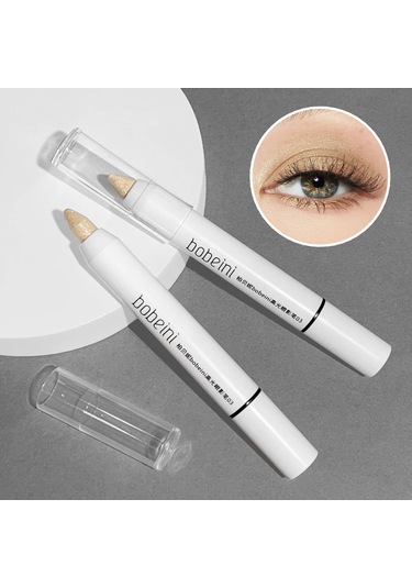 Göz Makyajı Fosforlu Kalem, Undereye Parlatıcı Kalem, Çift Uçlu Göz Farı 202311-03 Dark Topaz