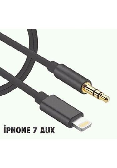 Apple Uyumlu iPhone Lightning To Aux Dönüştürücü Kablo