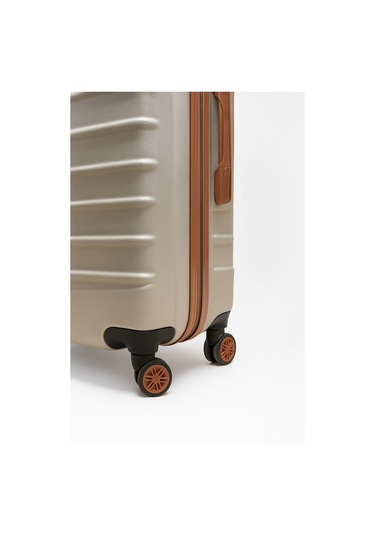 Büyük Boy Valiz 4x2 Teker Vizon-taba 1168 Vizon - Taba