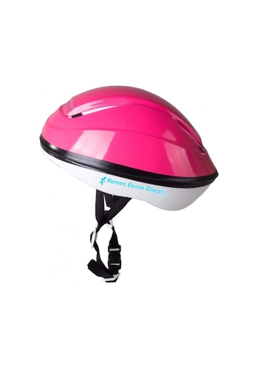 Çocuk Kask Bisiklet Scooter Kaykay Paten Koruyucu Kask Pembe