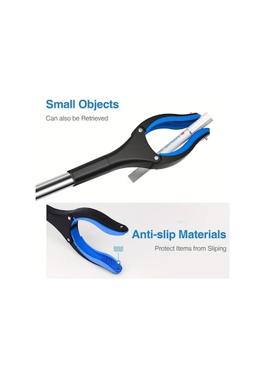 Chuangyinshop 1 Adet Ergonomik Metal Katlanır Kıskaç Pens 32 İnç Sarı Hafif Geniş Çeneli