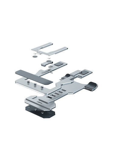 Novahub 5 Kad. Alüminyum Telefon & Tablet Desteği - Taşınabilir, İnce, 13.1x7x0.3cm