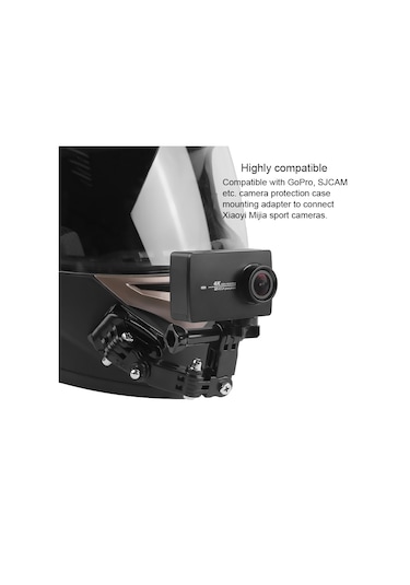 2 Set Bisiklet Kask Yapıştırıcı Çok Eklemli Kol Gopro Hero11 Siyah / Hero10 Siyah / Gopro Hero9 Siyah / Hero8 Siyah / Hero7 / 6/5 / 5 Oturum / 4 Oturum / 4 /3 /3 /2 / 1, Djı Osmo Action Ve Diğer Aksiyon Kameraları Stil 3 Diğer