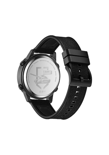 Wezone North Edge Tank-3 Siyah Akıllı Saat: Kompas, Adım Sayıcı, Kalori Takibi Ve 50m Su Geçirmezli K - Dışa Ve Spora İdeal