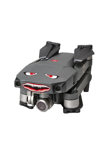 Djı Mavic Pro Kuşkaçıran Vahşi Kanlı Gözler Çıkartma Model7