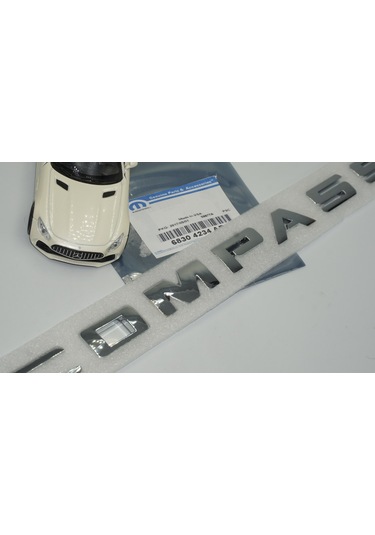 Jeep Compass Krom Abs 3m Bagaj Ve Çamurluk Yazı Logo