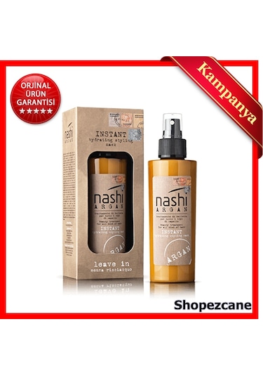 Nashi Argan Instant Durulanmayan Nemlendirici Sprey Maske 150 ML