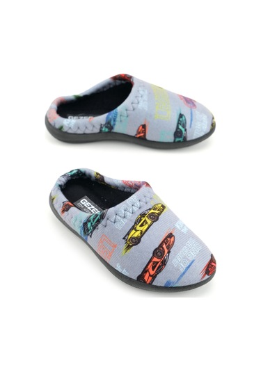 Gezer Erkek Çocuk Kışlık Legend Rahat Taban Ev Bahçe Gondol Terlik Gt1kpm.15888.00.019.0c Gri