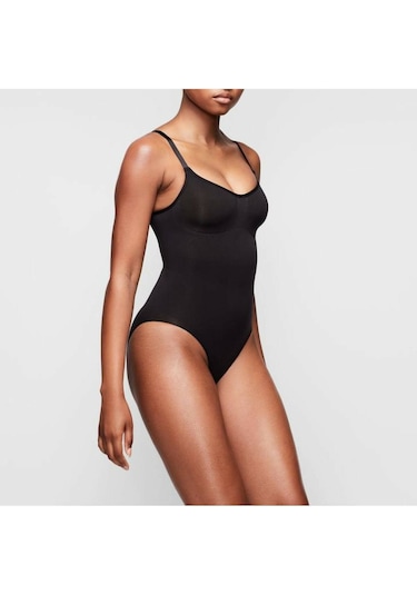 Mistirik Kadın Çıtçıtlı (Zıbın) Korse Push Up Etkili Siyah Renk Siyah