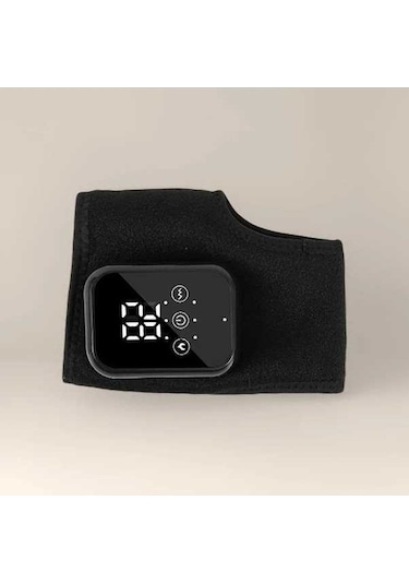 Pazly Usb Şarjlı Siyah Ayak Masaj Aleti, 3 Masaj Modu & 3 Sıcaklık Seviyesi, Tatil Hediyesi, Arkadaşlar Ve Yaşlılar İçin, 1 Paket Siyah