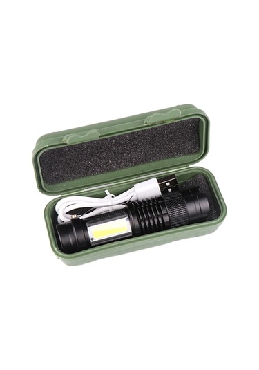 Mini Boy Led El Feneri - 2000 Lümen, Su Geçirmez Tasarım Çoklu Renk