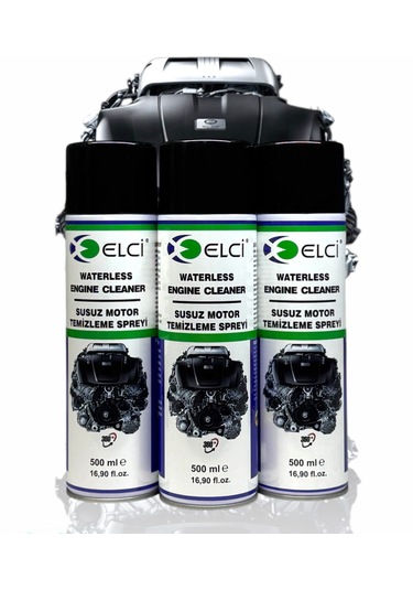 Susuz Motor Temizleme Spreyi 3 Adeti 3x500ml