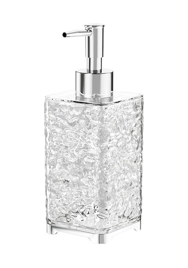 Springsun Sürdürülebilir Seyahat Dolum Flakonları - 400ml Şeffaf Gri Dairesel Plastik, Basınçlı Şampuan/banyo Jeli/sıvı Sabun Depolama, Hafif Ve Çok Amaçlı Diğer